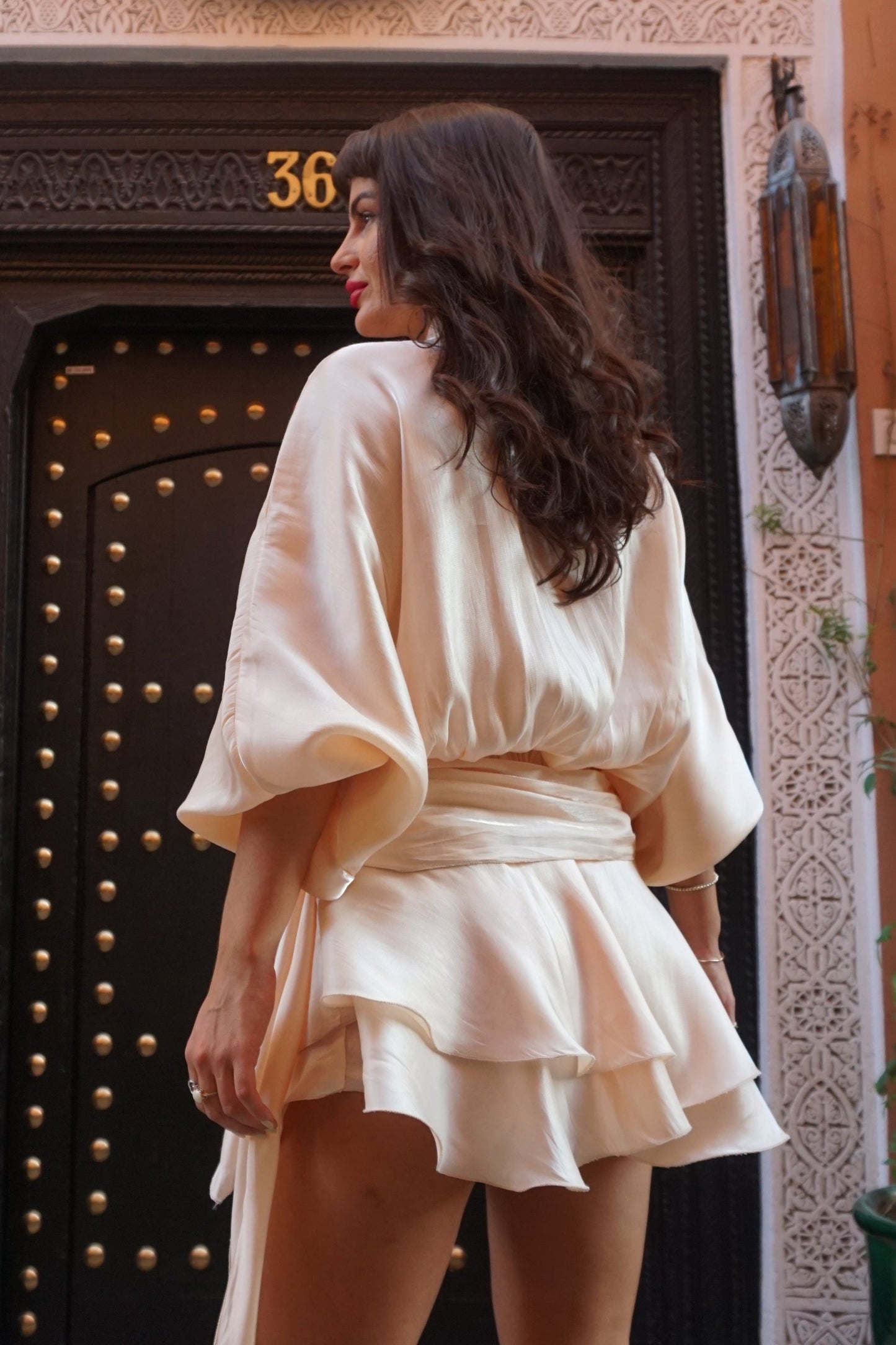 Lola Mini Dress - Buttermilk